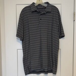 Striped Black and White Men's Shirt